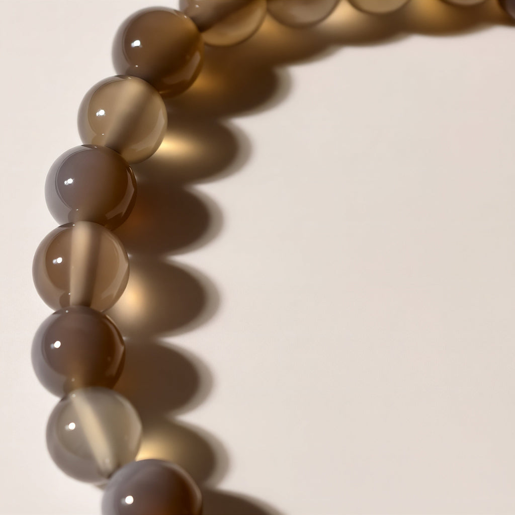 MULYN Grey Agate Bracelet