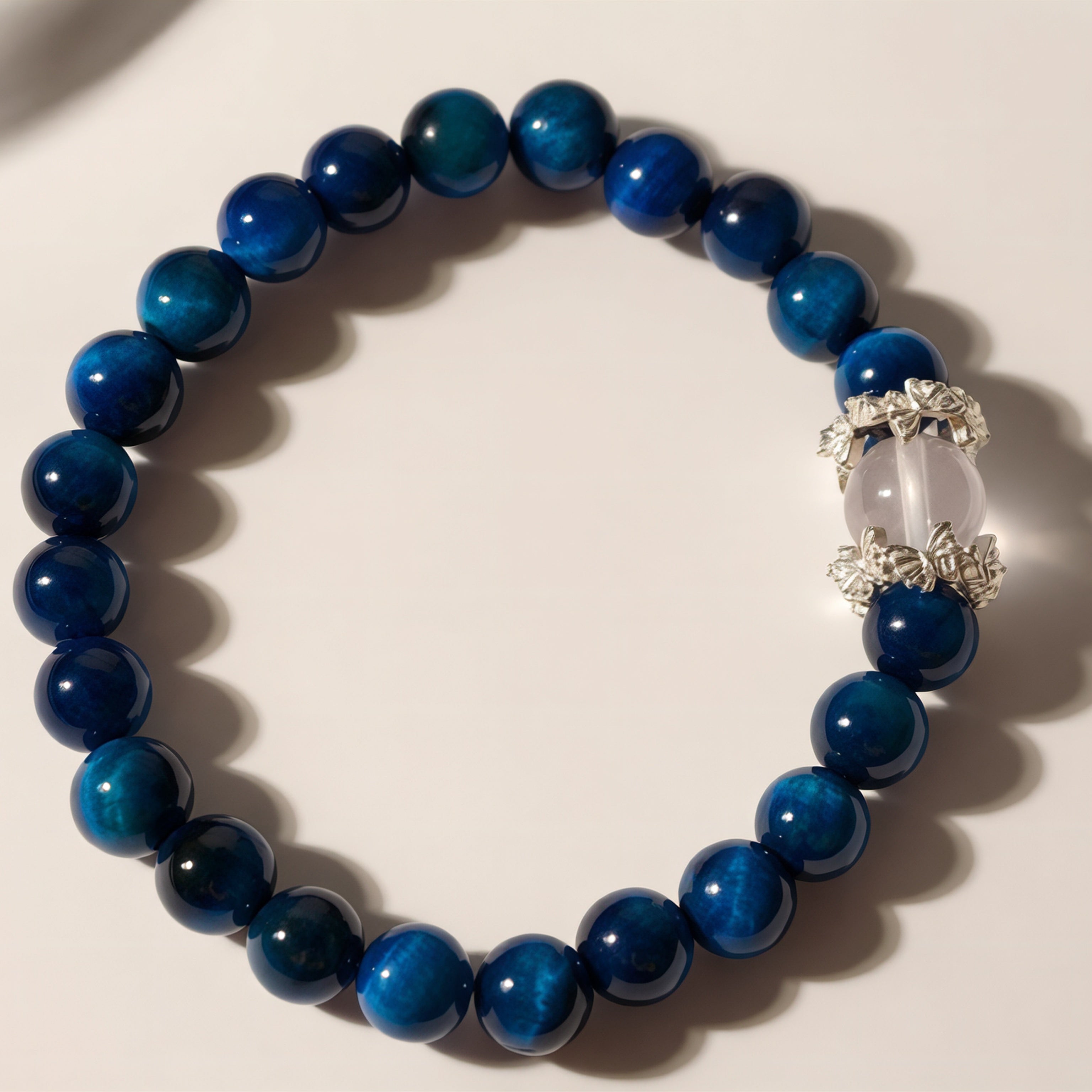 MULYN Blue Tiger Eye Bracelet