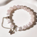 MULYN Rose Quartz Butterfly Bracelet