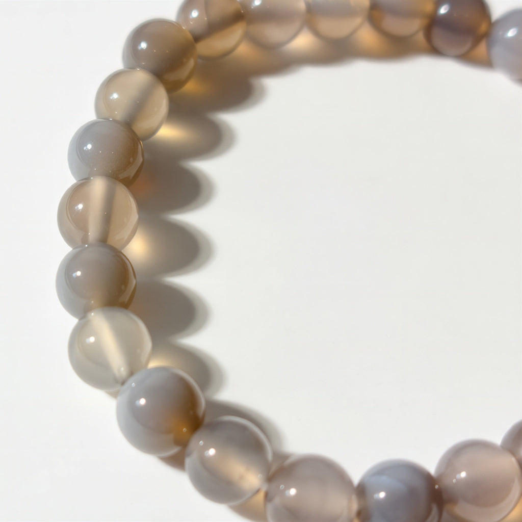 MULYN Grey Agate Bracelet