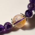 MULYN Amethyst & Garden Quartz Bracelet