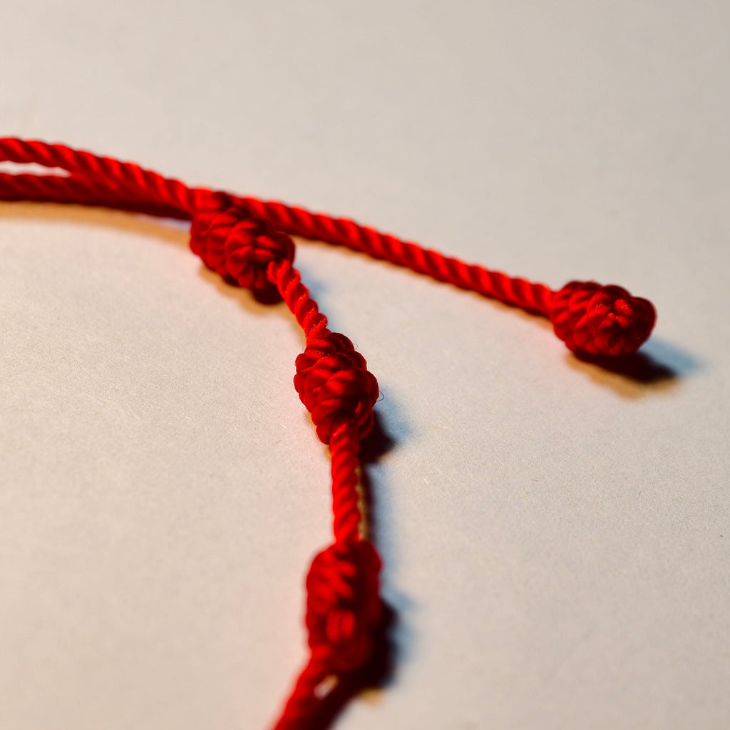 MULYN Lucky Red String Bracelet