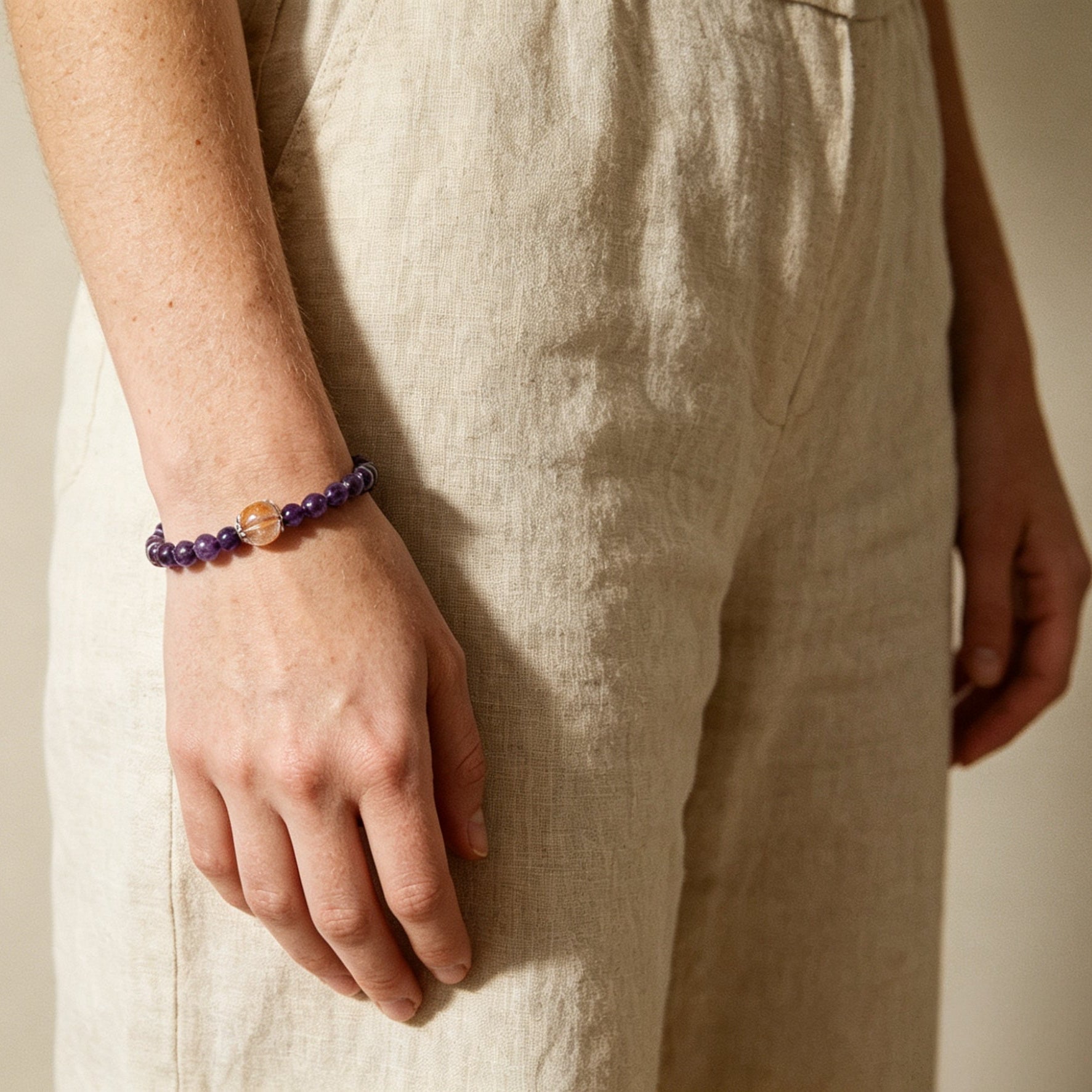 MULYN Blue Tiger Eye Bracelet
