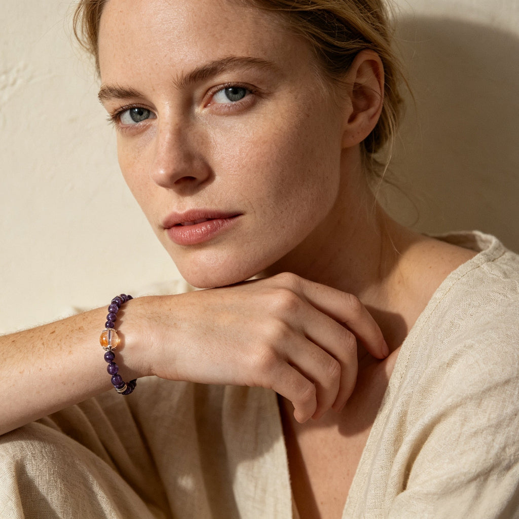 MULYN Blue Tiger Eye Bracelet