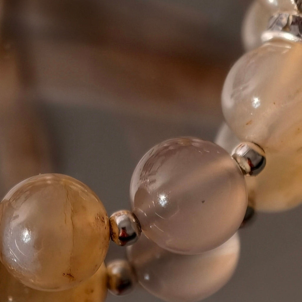 MULYN Sakura Agate Bracelet