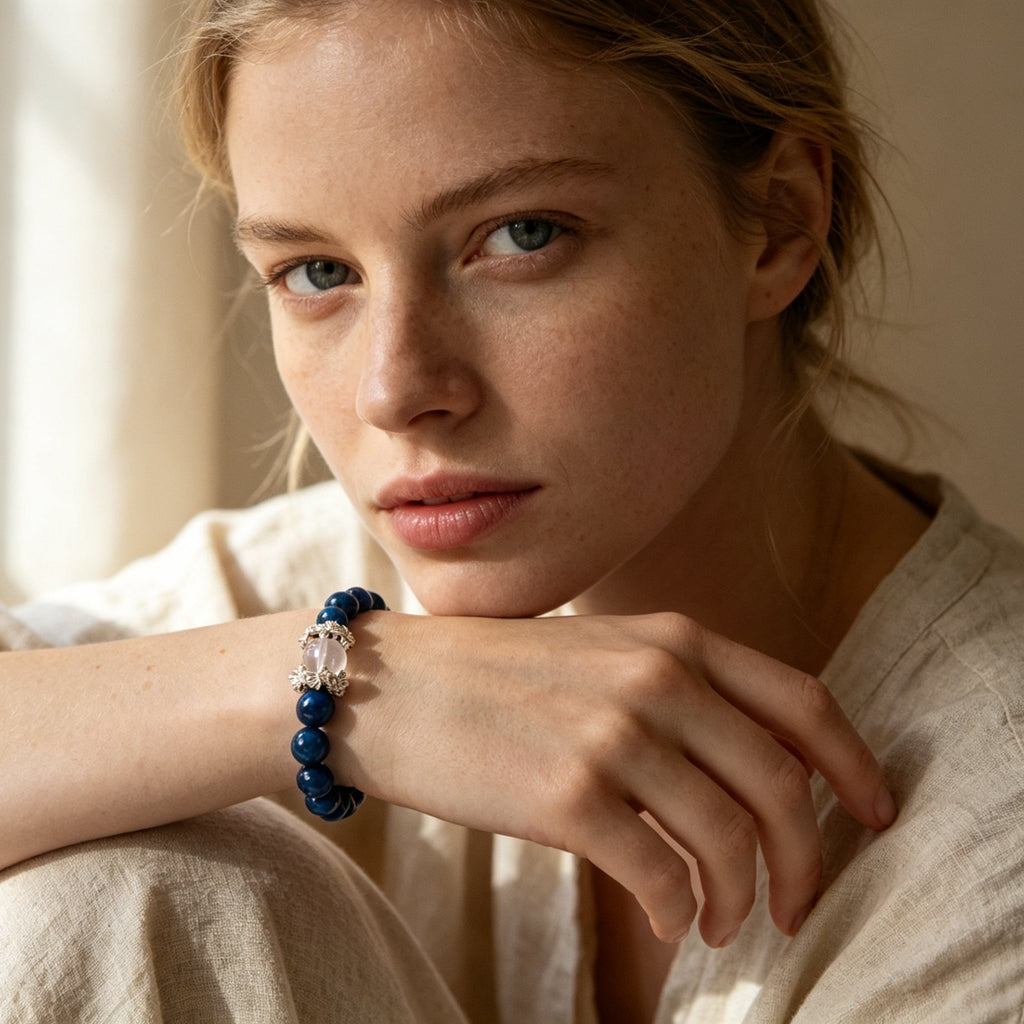 MULYN Blue Tiger Eye Bracelet