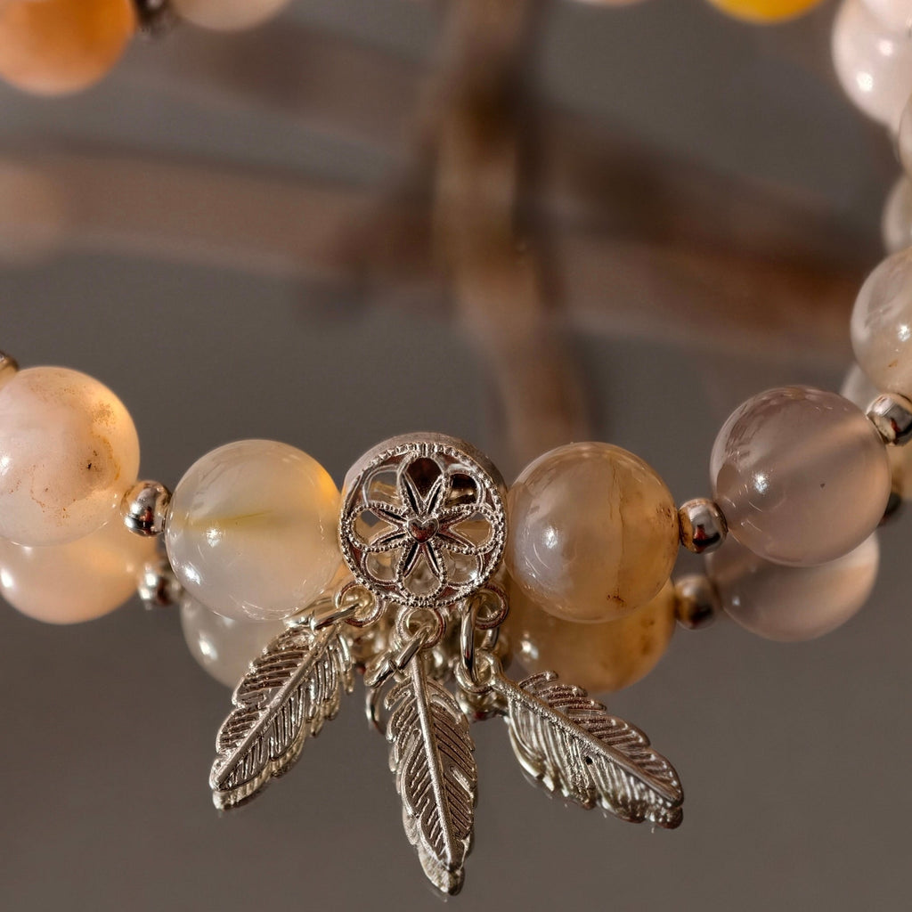 MULYN Sakura Agate Bracelet